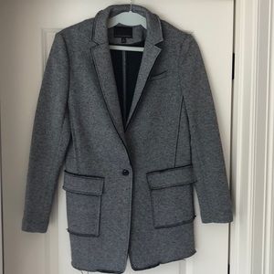 Gray wool jacket